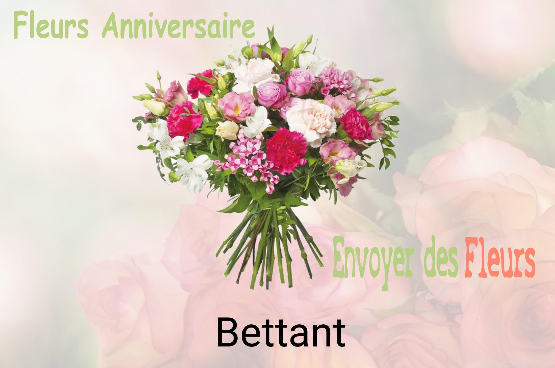 Bouquet de fleurs d’anniversaire livré à Bettant